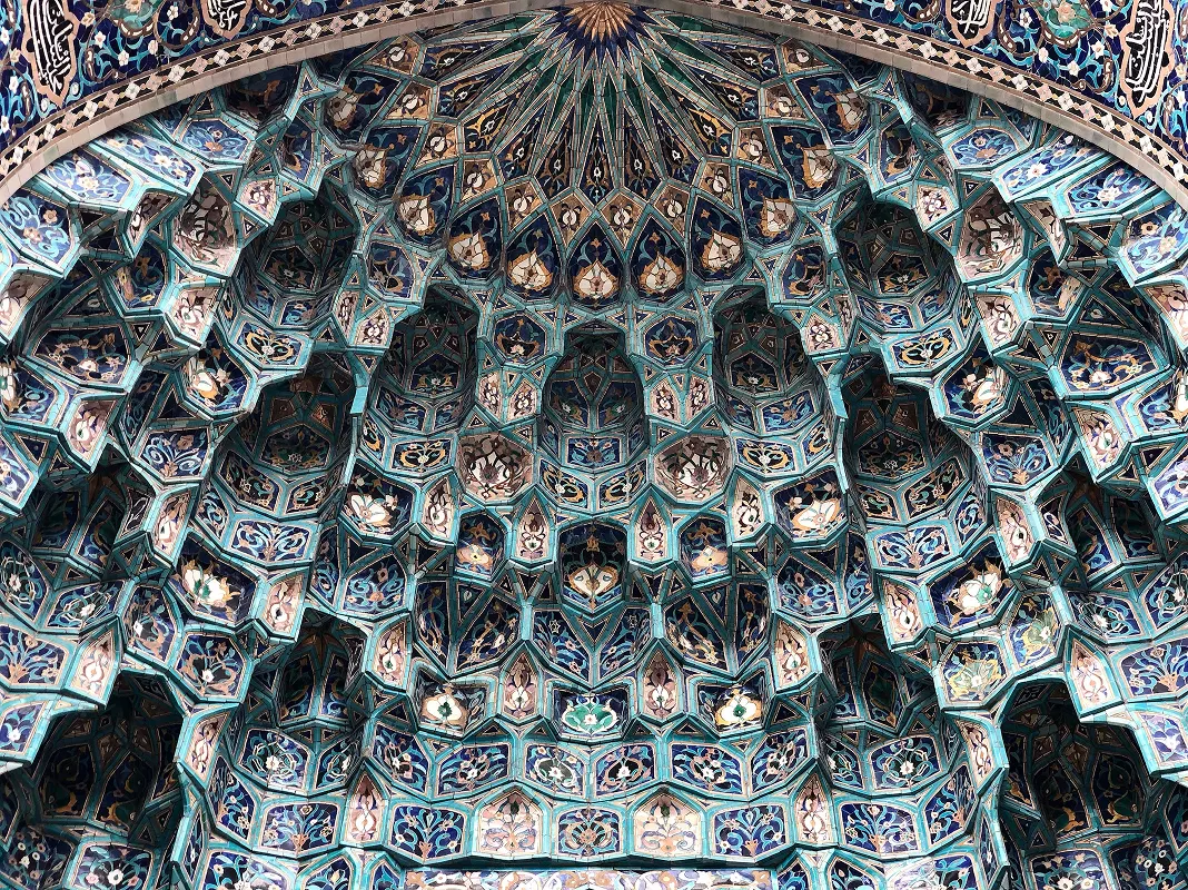arabic mozaic blue